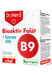 Dr. Herz Bioaktv Folt + Szerves Cink kapszula  60db